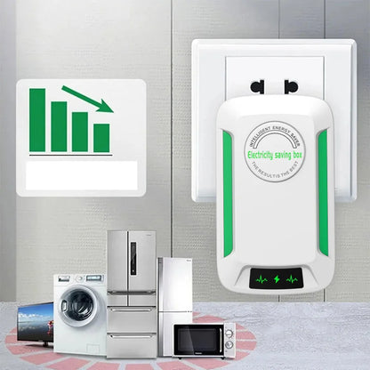 Electricity Energy Saver Pro Power Save 90V-250V Home Office Energy Saving Plugs US/UK/EU Stable Voltage Electricity Save Box
