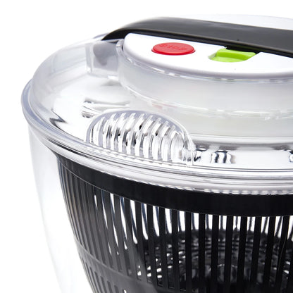 【Lifeideas】5L Salad Spinner Large Salad Sowl With Lid One-handed Easy Press Salad Spinner Washer Dryer Drainer Mixer