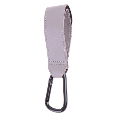 Baby Stroller Hook Fashion PU Leather Adjustable Pram Hook Cart Organizer Diaper Bag Hanger Children Boy Girl Travel Accessories