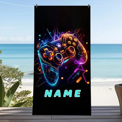 Beach Towel Portable Quick Fast Dry Sand Outdoor Travel Swim Blanket Thin Yoga Floral Print Mat Personalization Stripes Towel