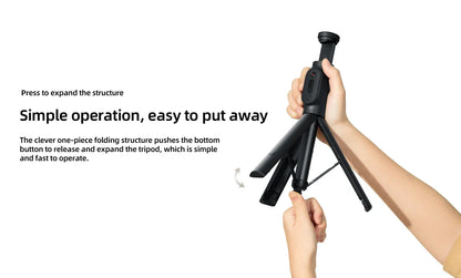 2025New Xiaomi Zoom Stand Selfie Stick 2 Bluetooth Remote Control One-click Zoom Rotate The Phone Holder Multi-functional Tripod