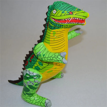 Children's Inflatable Toys Stall Toys PVC Leather Balloon Water Toys Dinosaur Tiger Pig Cat Rabbit 1PC