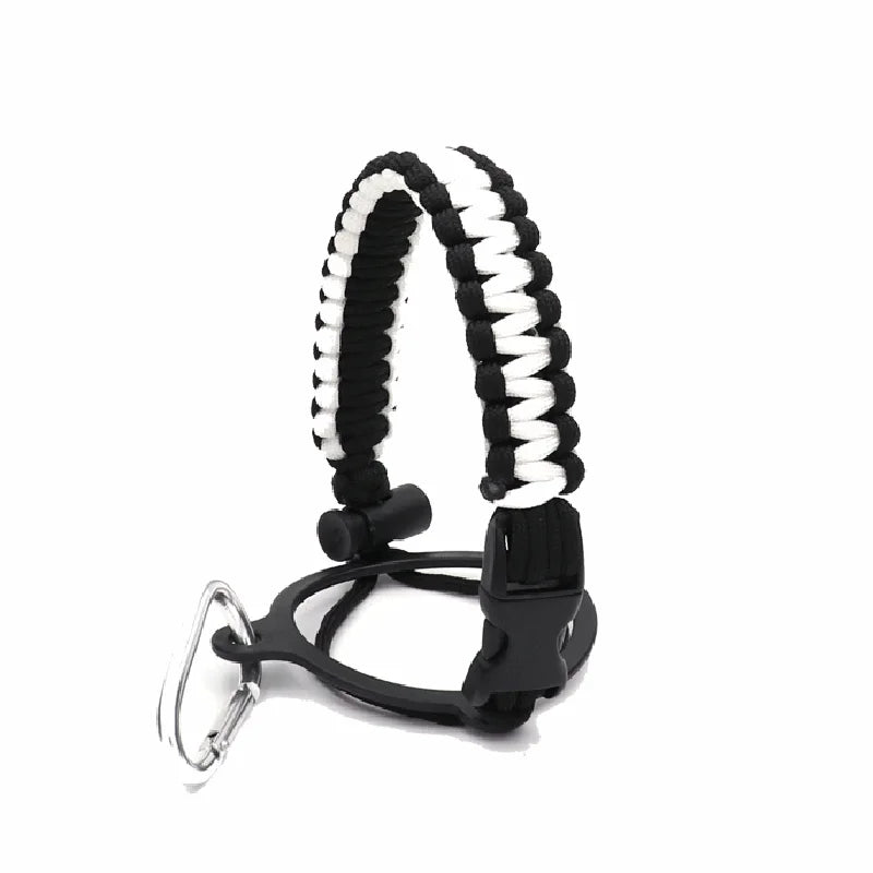 Water Bottle Holder With Strap Fits Wide Mouth Bottles Paracord Cup Handle  Durable Carrier Secure Accessories for Hydro Flask