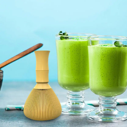 Matcha Whisk Traditional Matcha Whisk Reusable Matcha Green Tea Brush Removable Tea Whisk Safe Matcha Mixer Kitchen Accessories