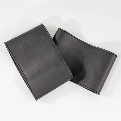 2pcs Non-Slip Silicone Soccer Sock Sleeves - Fit, Durable Grip for Athletes, Perfect for Football & Sports, Black - For Football