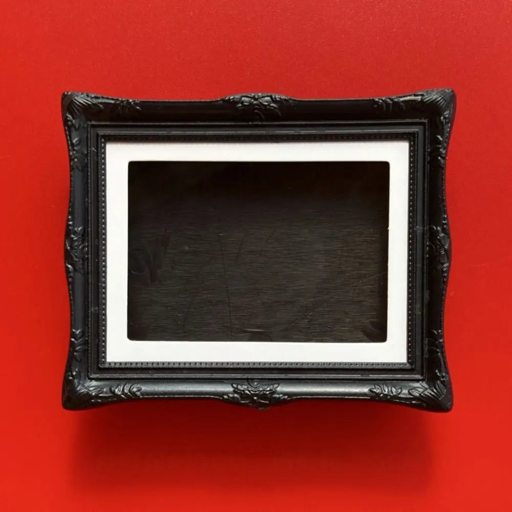 DIY Magnetic Refrigerator Photo Frame Creative Vintage Creative Fridge Magnets Desktop Ornament Detachable