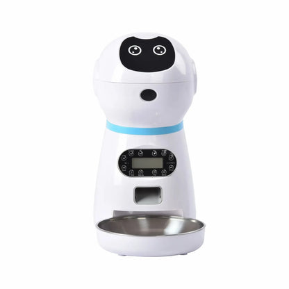Automatic Dog and Cat Feeder 3.5 Liters Dry Food Dispenser Plus 2L Water Feeder Suitable for Small and Medium Pet Smart Feeders