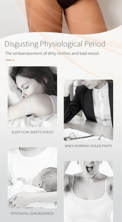 4 Layer Leakproof Menstrual Period Panties Sexy Ladies Thong Menstrual Period Leak Proof Underwear Physiological Pants