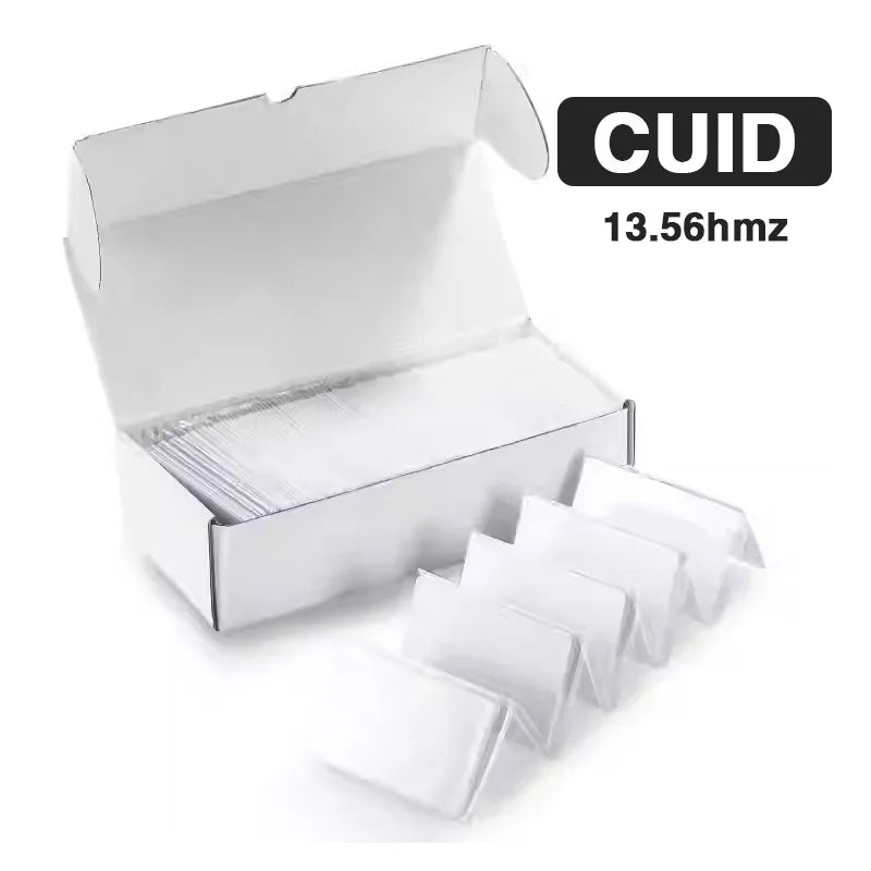 IC White Card Blank Access Card CUID Card Copy Chip Room Card Parking Attendance Proximity Card 13.56HMZ