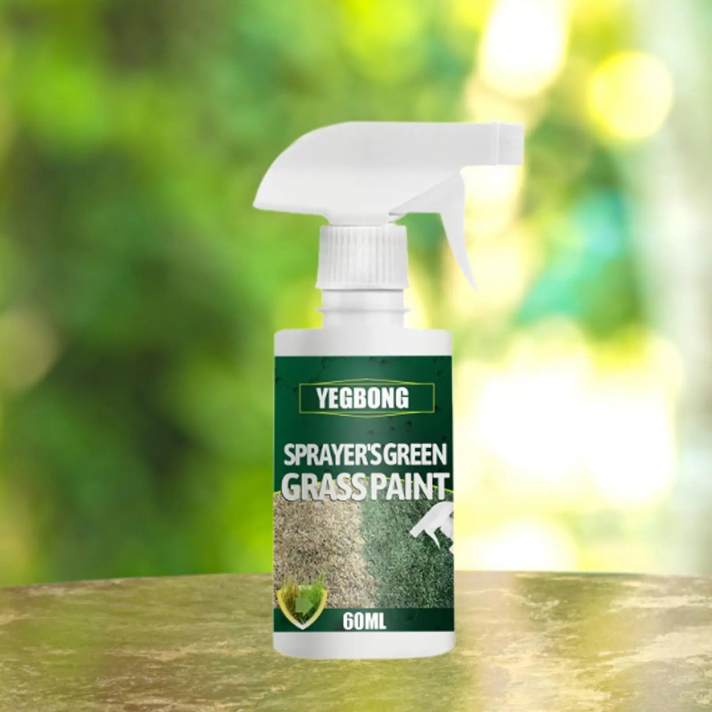60ml Green Lawn Spray Lawn Maintenance Premium Grass Dye for Yard Garden