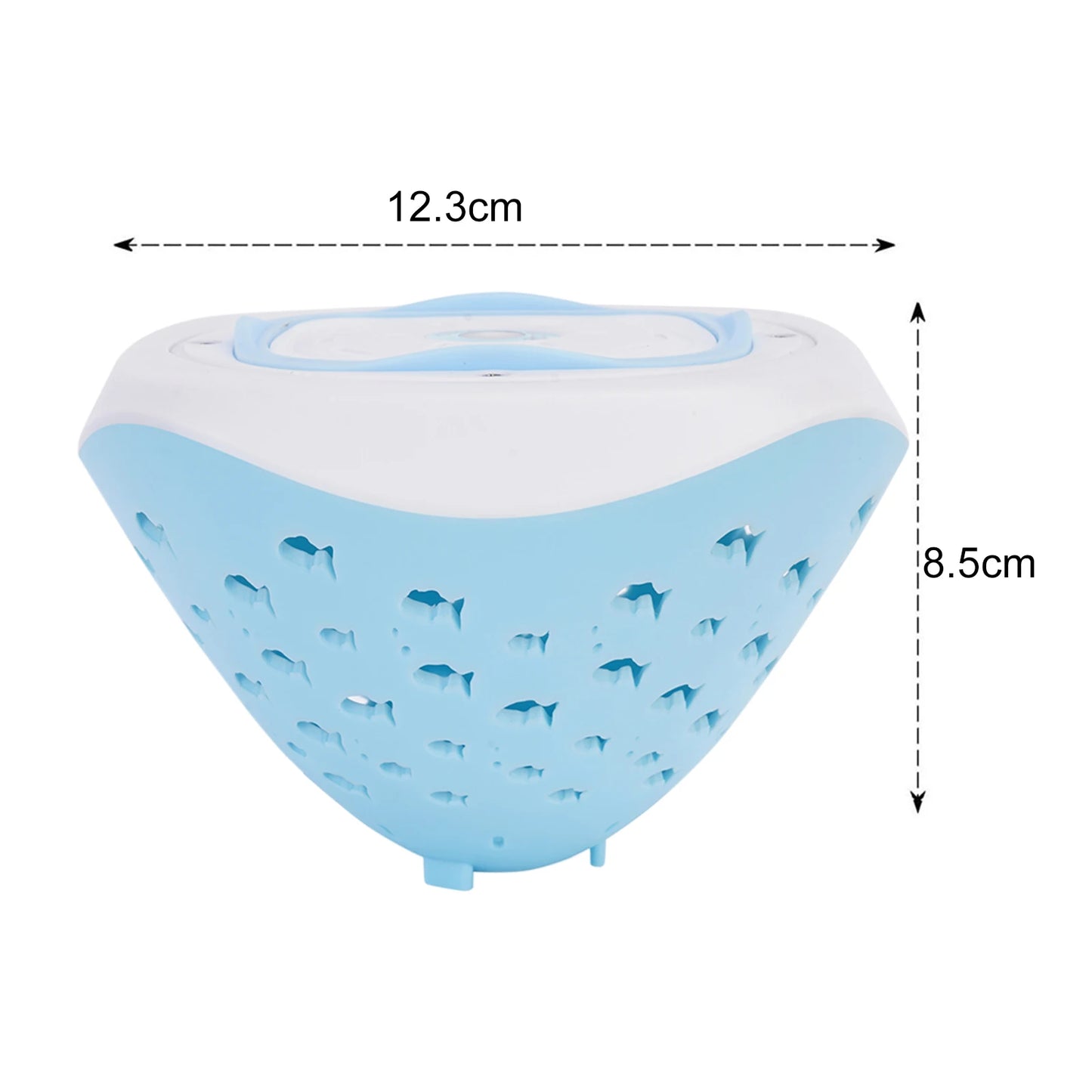 Colorful Underwater Lights Fish Pattern Fountain Projector Light 4 Colors Battery Operated Pool Accessories