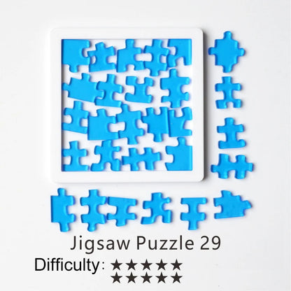 Difficult Puzzles Challenge Impossible Brain Burning Puzzles Adult Kid Fun Brainteasing Geometrical Shape Puzzle Game Toy