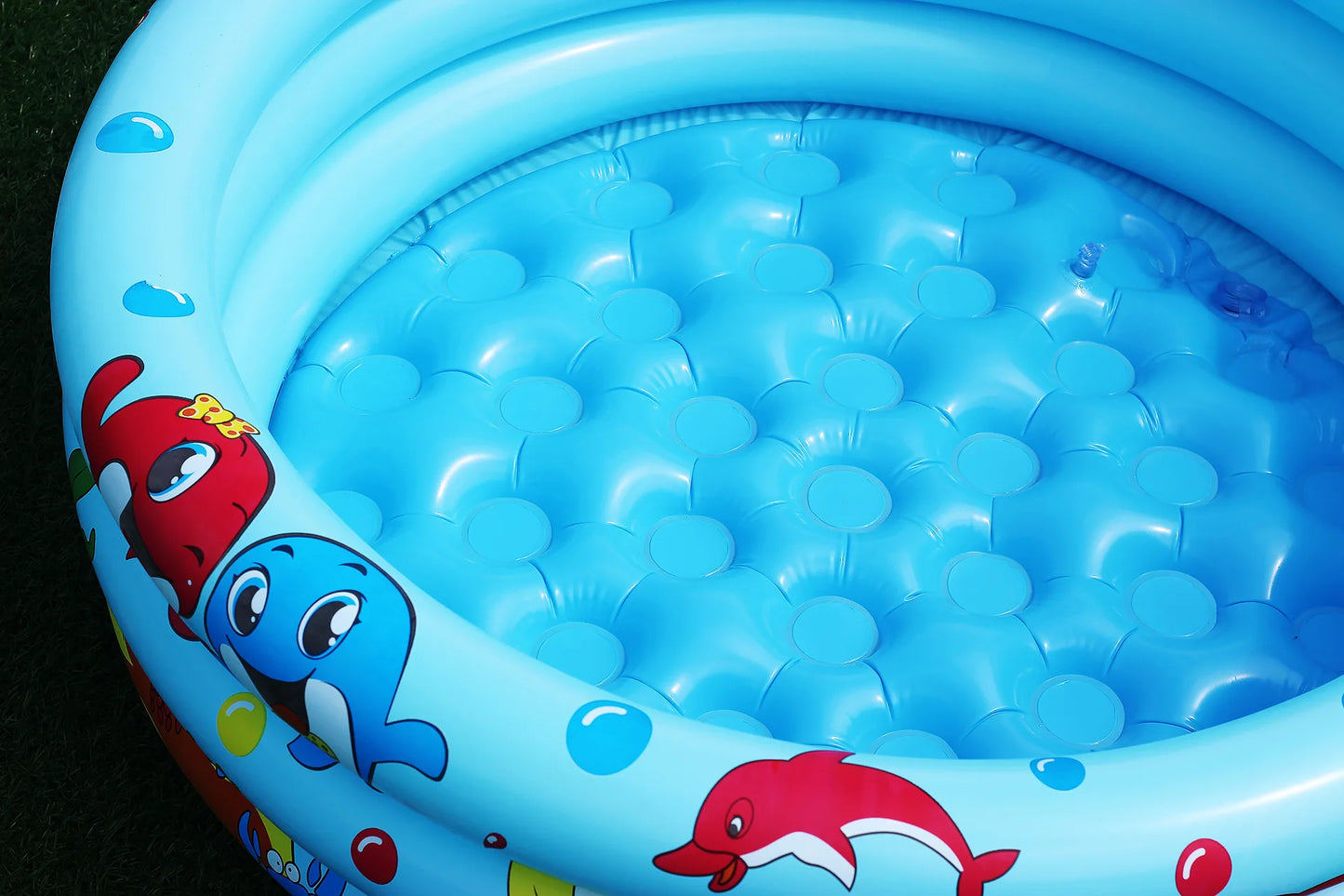 Reusable Inflatable Swimming Pool Double Layer Garden Portable Thickened For Kids Water Toys Party Round Indoor Outdoor Paddling