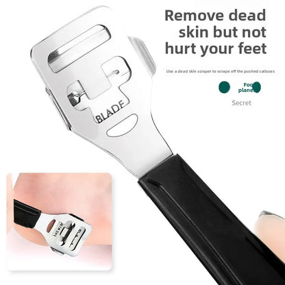 Foot care Foot board file tool set Stainless steel foot washboard Foot grinder to remove dead skin Calluses Pedicure Foot board