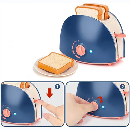 Electric Vacuum Cleaner Kitchen Toys Simulation Juice Machine Microwave Pretend Play Washing Machine Kids Household Appliances