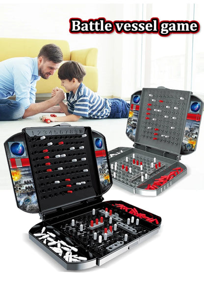Children Interesting Warship Sea Ship Board Games Toys Two Player Battleship The Classic Naval Combat Strategy Table Game for Ki