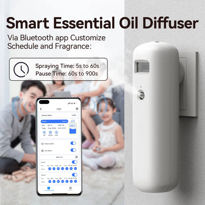 Smart Essential Oil Diffuser Home Plug In Diffuser With LED Screen Visual Intelligent Control with Timer for Home Office Hotel