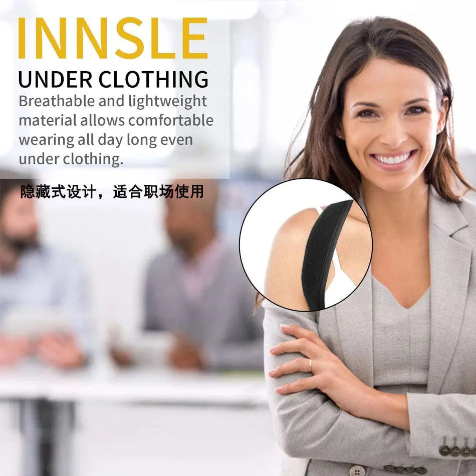 Back Posture Corrector Trainer Adjustable Shoulder Brace Straight Holder Clavicle Support for Men Women Adult Children Belt