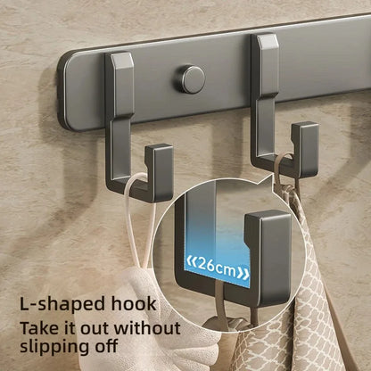 Hooks Over The Door 6 Hooks Clothes Coat Hat Towal Hanger Bathroom Organizer Rack By Hanger Holder Home Kitchen Accessories