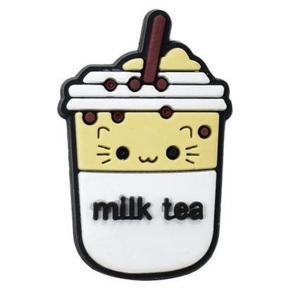 Cute Food Shoe Charms Decoration for Crocs Pin Accessories Charms Bracelet Wristband DIY Shoe Party Gifts