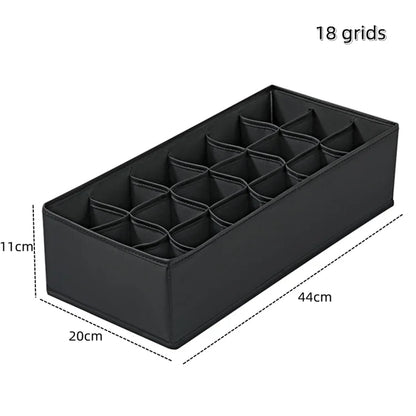 Organizer For Underwear Bra Socks Pants Scarf Storage Box Organizers Of Cabinets And Drawers Wardrobe Foldable Storage Box Case