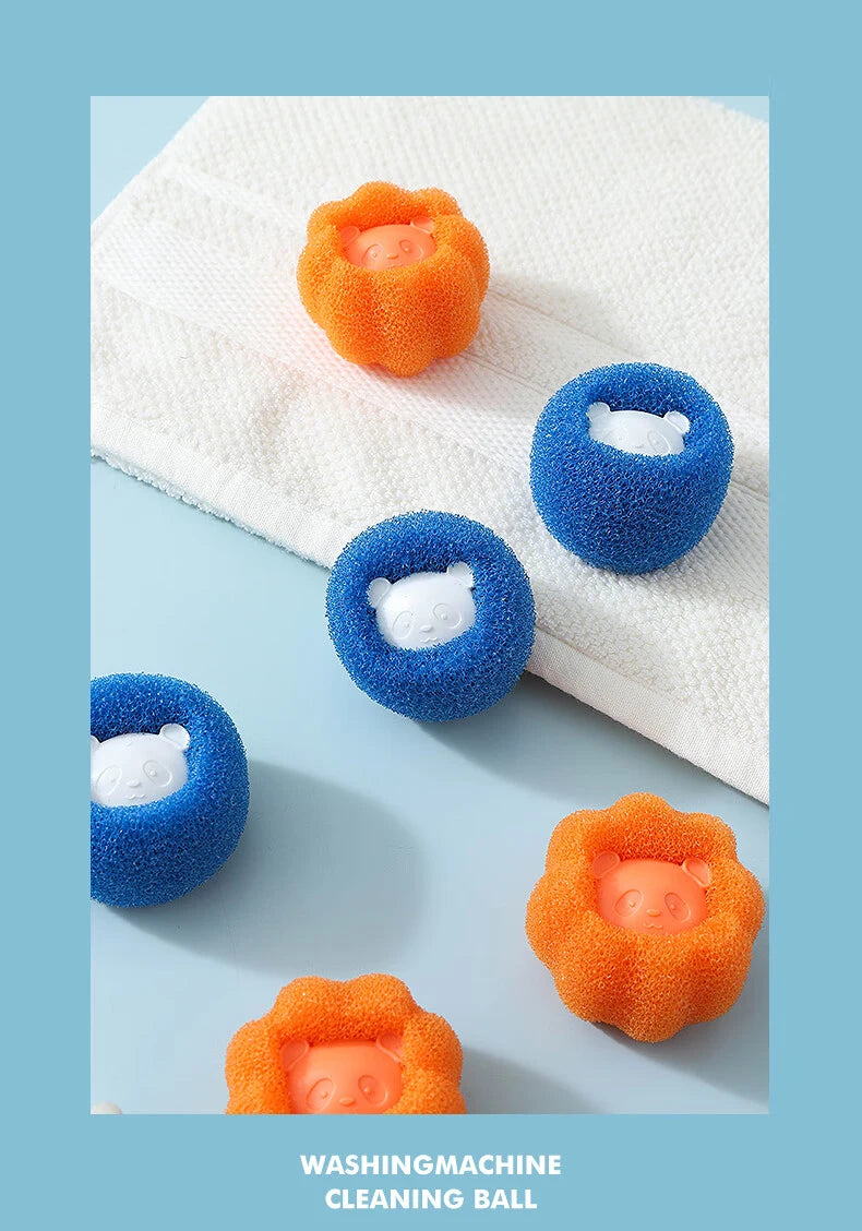 Laundry Balls Pet Hair Remover Reusable Washing Machine Lint Catcher Clothes Fluff Fur Cleaner Home Cleaning Tools