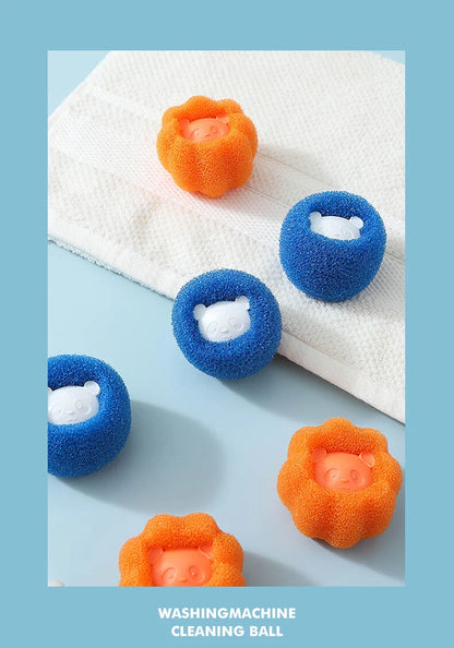 Laundry Balls Pet Hair Remover Reusable Washing Machine Lint Catcher Clothes Fluff Fur Cleaner Home Cleaning Tools