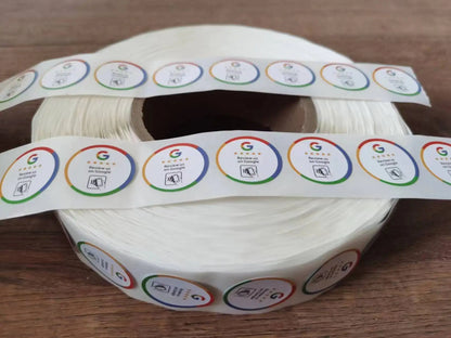 10/50/100Pcs Boost Review NFC Sticker Google Google Review NFC Sticker Increase Your Reviews Google Tap To Review Cards NFC Tag