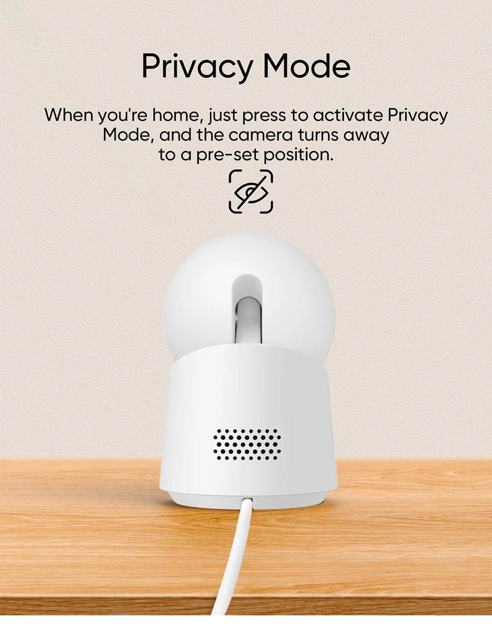 eufy Security Indoor Cam C210 1080p Resolution Security Camera with 360° PTZ Plug-in Security Indoor Camera with 2.4G Wi-Fi