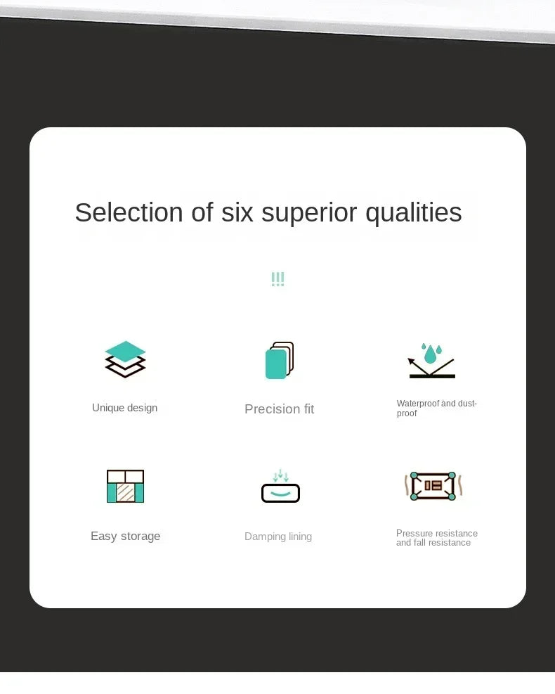 Large Capacity Travel Electronics Accessories Organizer Tablet Hard Disk Cable Portable Storage Bag EVA Airbag Travel Bags