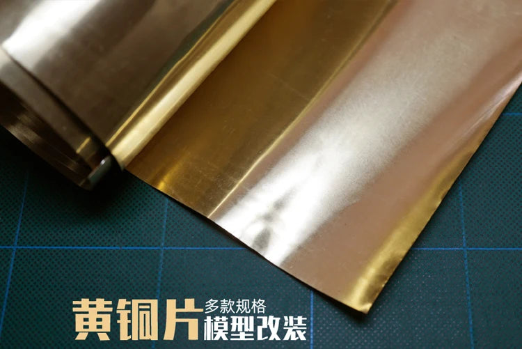 Hobby Model DIY Brass sheet Military model chariot accessories Soldier material supplements 10*20cm