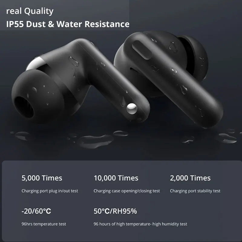 Global Version realme Buds T310 True Wireless Earphone 46dB Active Noise Cancelling TWS Earphone Bluetooth 5.4 For realme phone