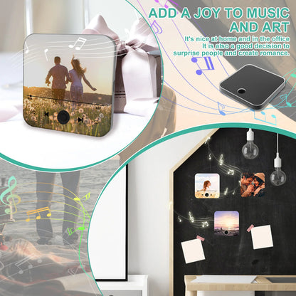 Fridge Magnet Album Personalized Fridge Magnet Decorative Music Fridge Magnets Refrigerator Best Gift Girl Friend Wife Home Deco