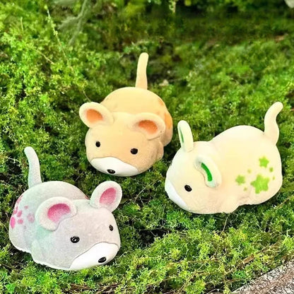 Interactive Cat Toy, Moving Simulation Mouse, Automatic Electronic Mice, Cat Vibrating Mouse Toys for Kitten Indoor Exercise