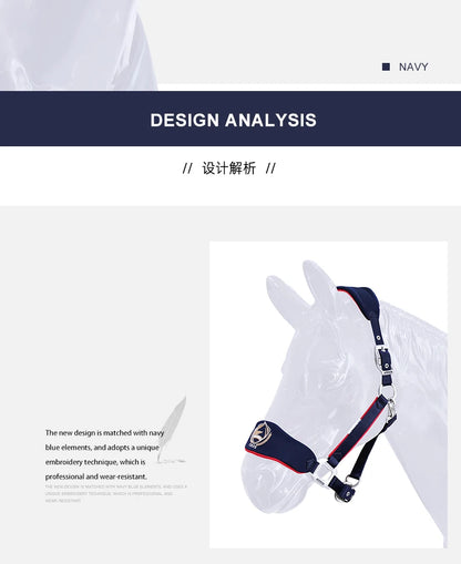 Hight Quality Equestrian Halter Anti-wear Adjustable Bridle when horse riding saddlery tools outdoor sports equipments