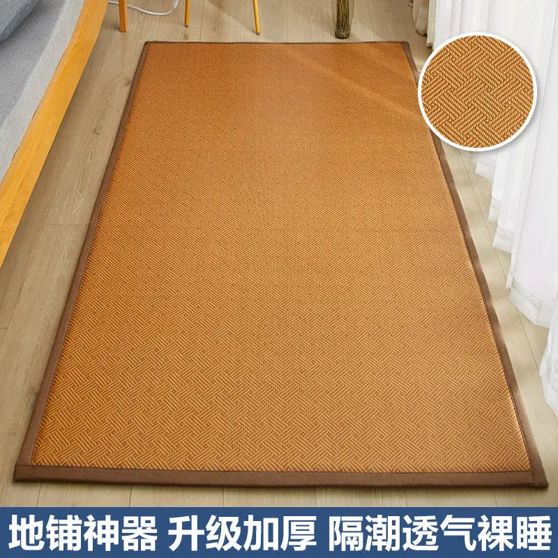 Summer floor spread sleeping mat artifact spread floor sleeping mattress household bedroom mat floor mat tatami bed mats