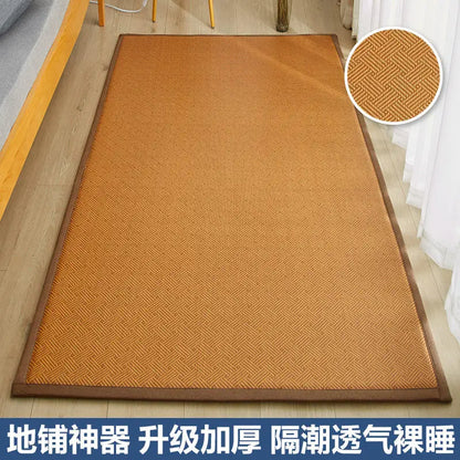 Summer floor spread sleeping mat artifact spread floor sleeping mattress household bedroom mat floor mat tatami bed mats