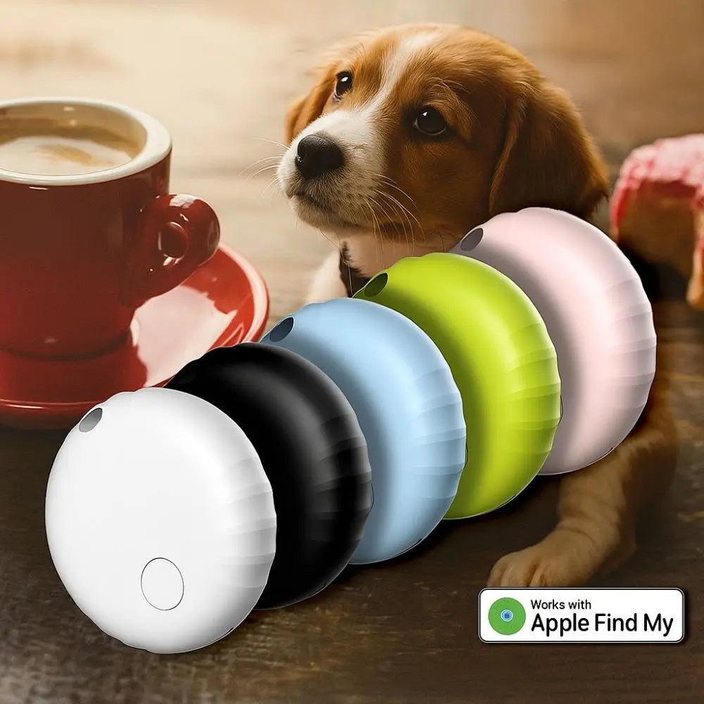 Mini Pet Smart GPS Tracker Portable Intelligent Dog Bluetooth Tracker Global Positioning Pet Anti-Lost Device for Bike Wallet