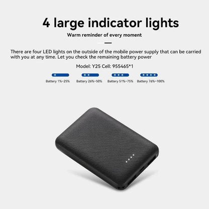 20000mAh Power Bank Portable USB Charger Fast Charging External Battery Pack Heating Vest Jacket Scarf Socks Glove Equipment New