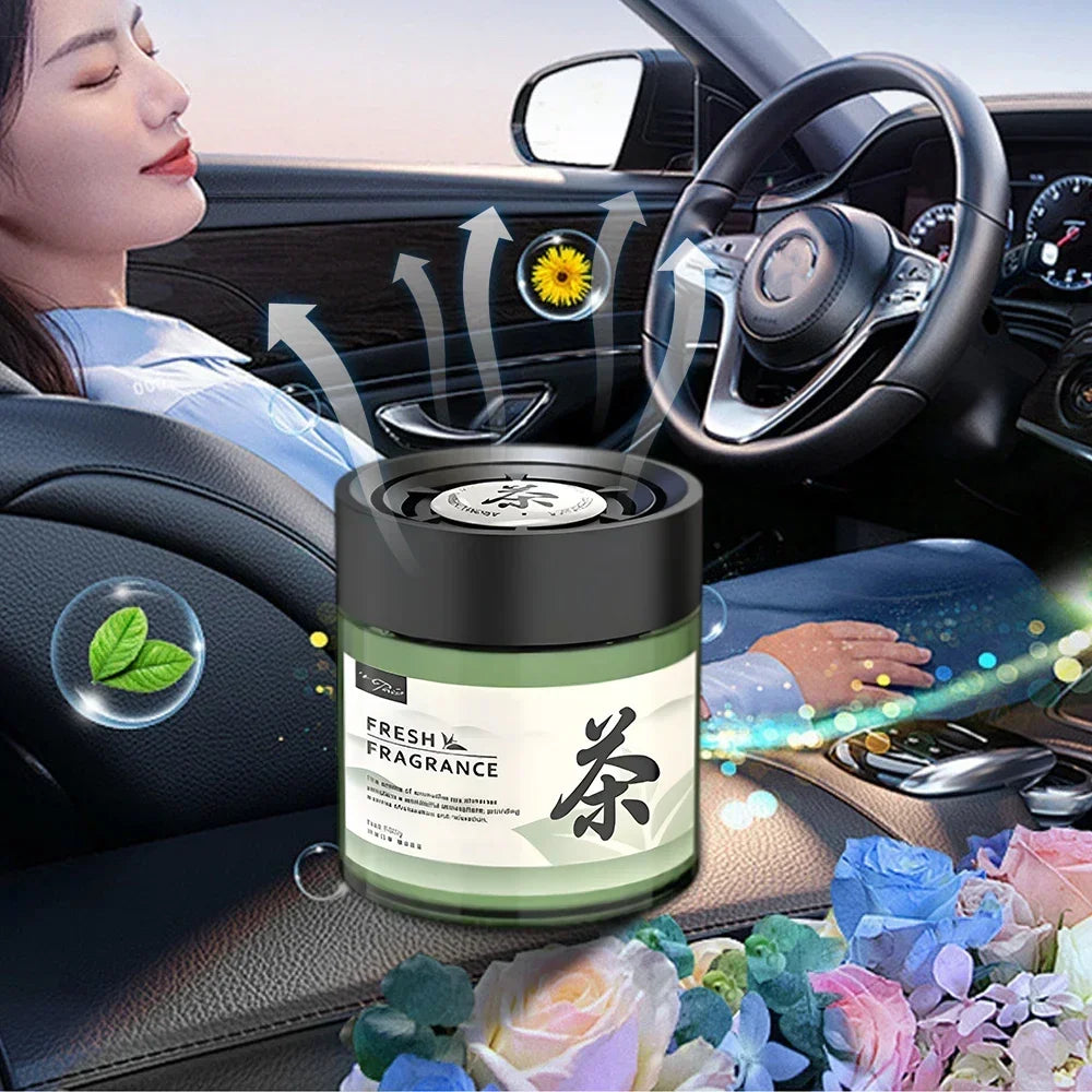 Car Air Freshener Odor Eliminator Essential Long-Lasting Strong Fragrance For Auto Home Closet Oolong Tea Fragrance
