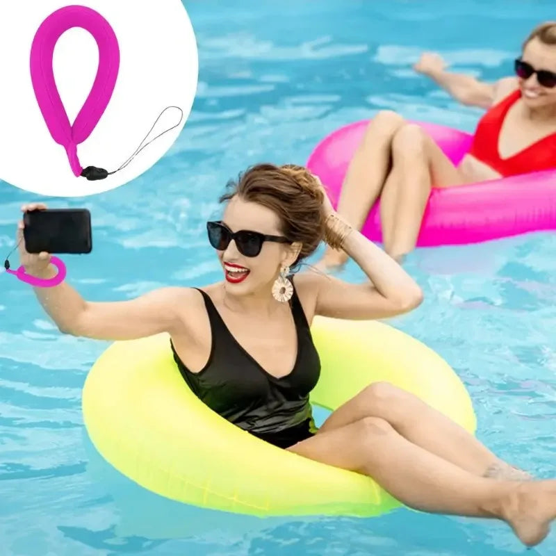 Ajustable Waterproof Camera Phone Float Underwater Float Floating Strap Floating Camera Wrist Straps Pool Accessories