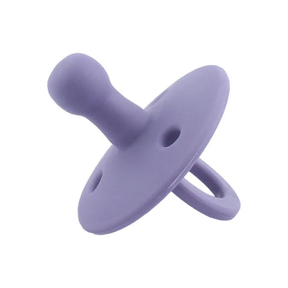 Baby Silicone Pacifier Newborn Infant Chewing Supplies Nipple Dummy Soft Teether Toy Food Grade Silicone Nursing Accessories