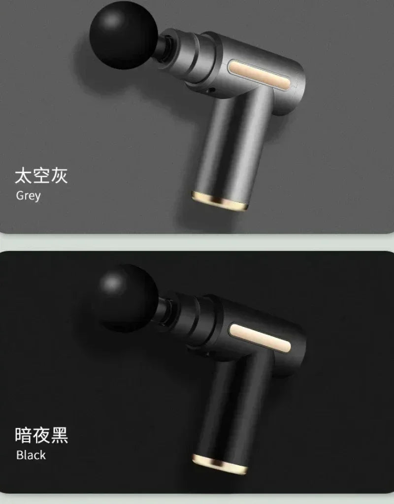 2025 Portable Fascia Gun Deep Tissue Massage Mini Lightweight and Adjustable Speed Massage Equipment Suitable for the Whole Body