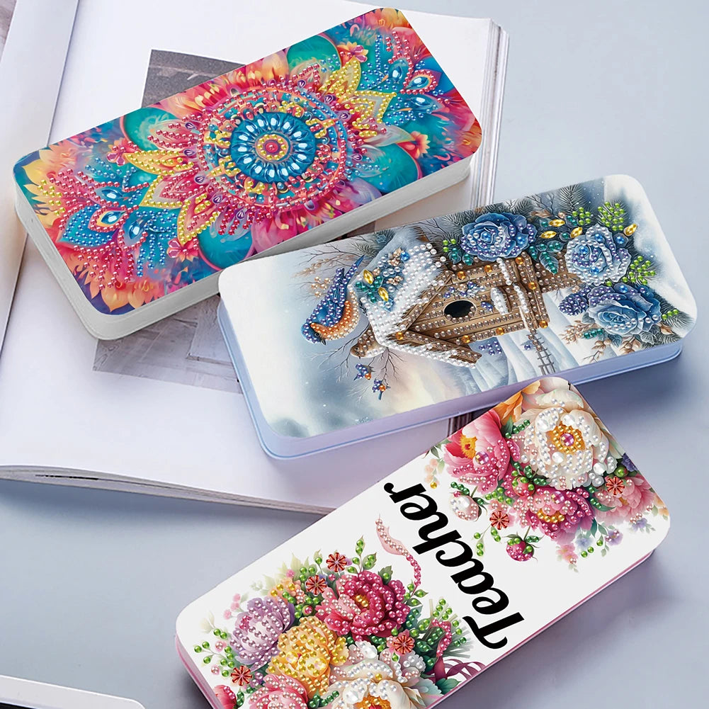 Diamond Painting Pencil Case Diamond Art Organizer Box Aesthetic Diamond Art Pen Holder Diamond Art Pen Organizer for Art Crafts