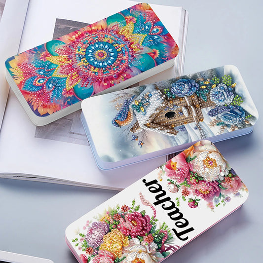 Diamond Painting Pencil Case Diamond Art Organizer Box Aesthetic Diamond Art Pen Holder Diamond Art Pen Organizer for Art Crafts