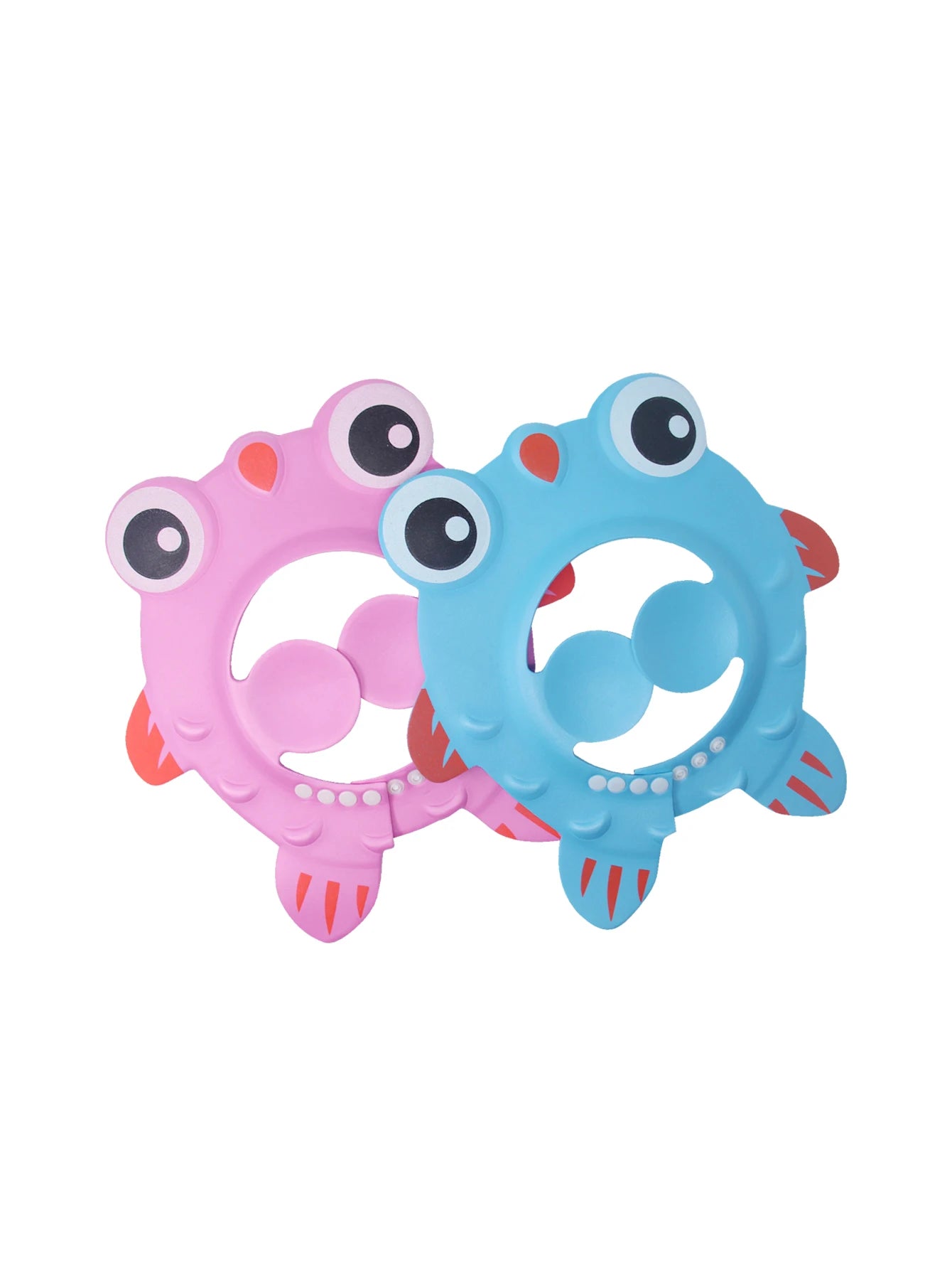 Cute Animal Shower Cap Safety Eye Protection Ear Protection Lightweight Cute Cartoon Baby Bath Protective Cap Shampoo Bath Care