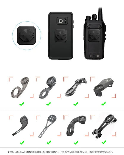 1-3PCS Strong Mobile Phone Back Buckle Universal Mobile Phone Sticky Mount For GARMIN Adhesive Mobile Phone Holder