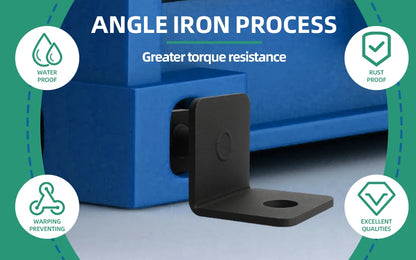 4 Pack Shipping Container Anchors Shipping Containers Side Twist Lock Shipping Container Tie Downs for Anchoring to Rock Floor