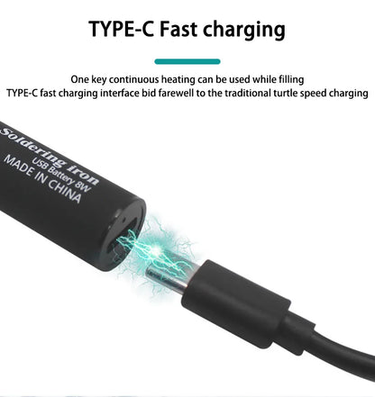 Xiaomi Wireless Charging Electric Soldering Iron Solder Iron Mini Portable Soldering Iron Tip Rework Accessories Tool Parts NEW