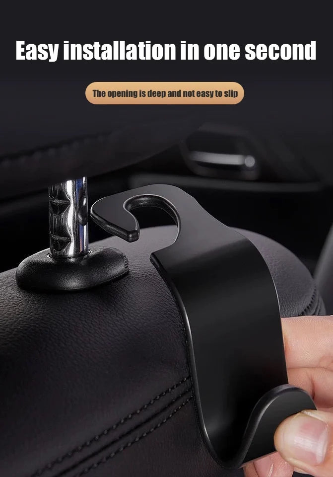 Car headrest hooks Multi-functional seat hooks Car storage equipment Car interior accessories